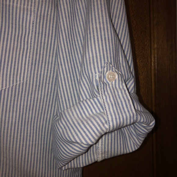 Zecuda western striped button down - Picture 5 of 6